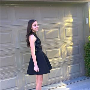 Black short dress from Windsor